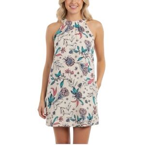 Rachel Ashwell | Dresses | Rachel Ashwell Linen Floral Shift Dress M |  Poshmark